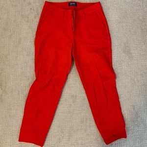 Red Harper pants